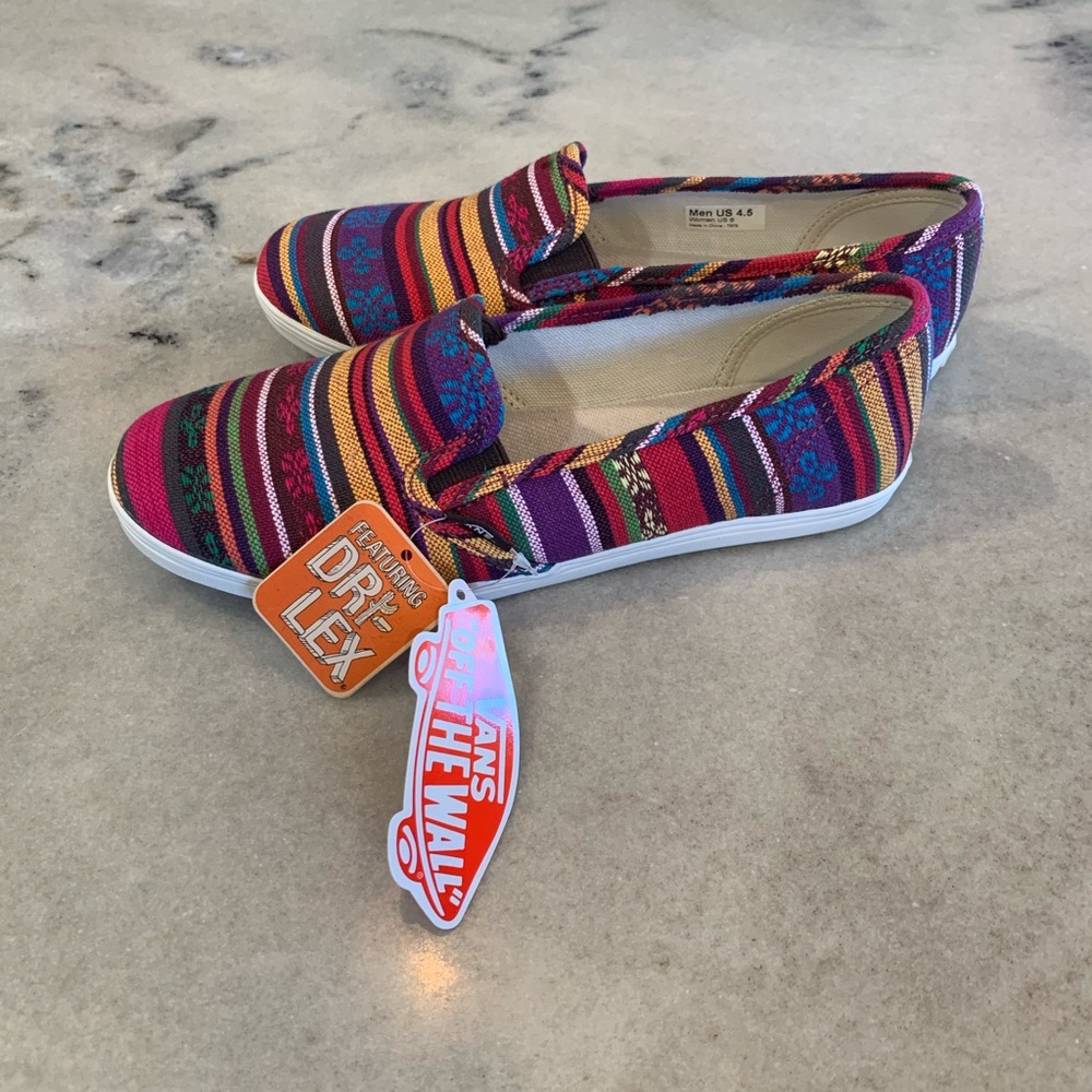 VANS GUATE/AZTEC STRIPE SLIP ON